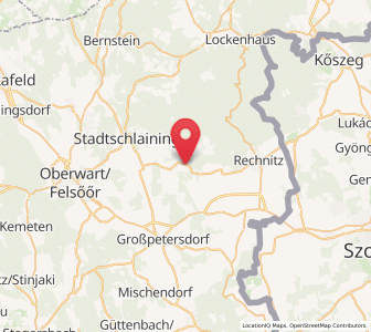 Map of Weiden bei Rechnitz, Burgenland
