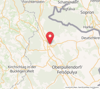 Map of Weppersdorf, Burgenland