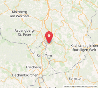 Map of Zöbern, Lower Austria
