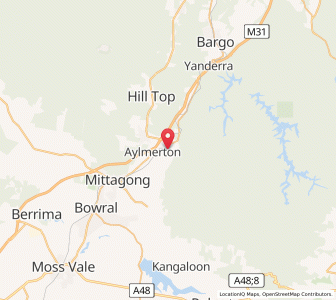 Map of Alpine, New South Wales
