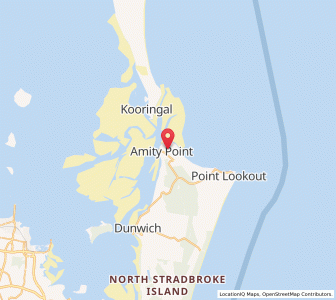 Amity Map Amity Point, Queensland Heures de lever et de coucher du soleil