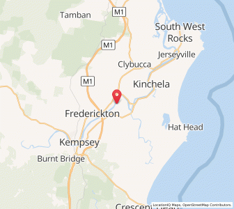 Map of Bellimbopinni, New South Wales