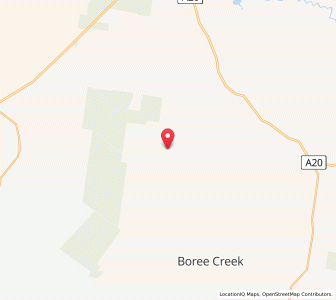 Map of Birrego, VictoriaVictoria