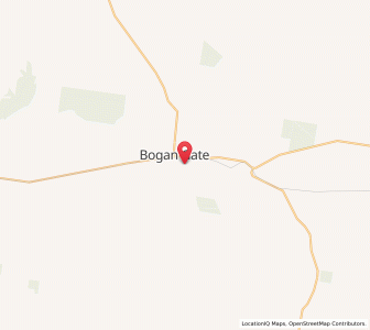 Map of Bogan Gate, New South Wales