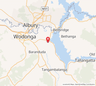 Map of Bonegilla, VictoriaVictoria