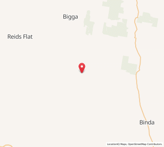 Map of Breakfast Creek, New South Wales