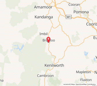 Map of Brooloo, Queensland