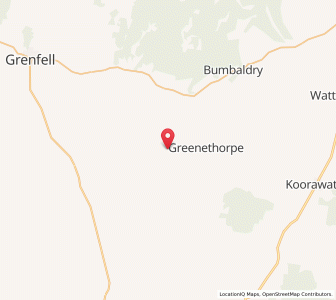 Map of Brundah, New South Wales