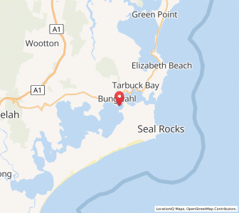 Map of Bungwahl, New South Wales