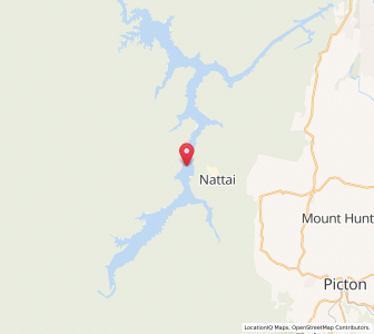 Map of Burragorang, New South Wales