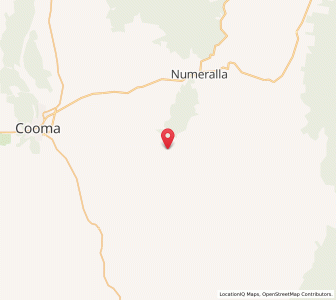 Map of Carlaminda, New South Wales