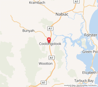 Map of Coolongolook, New South Wales