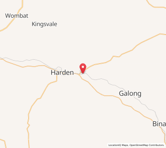 Map of Cunningar, New South Wales
