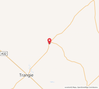 Map of Gin Gin, New South Wales