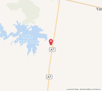 Map of Gindie, Queensland