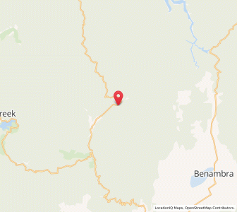 Map of Glen Wills, VictoriaVictoria