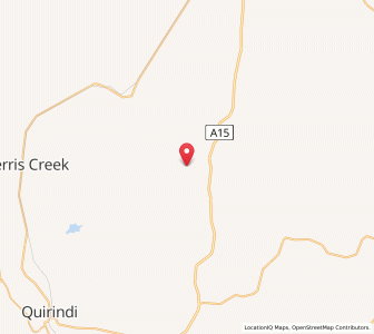 Map of Gowrie, New South Wales