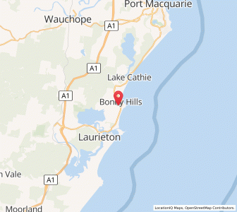 Map of Grants Head, New South Wales