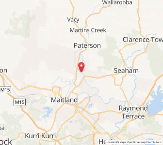 Map of Iona, New South Wales
