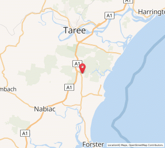Map of Kiwarric, New South Wales