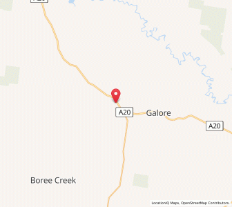 Map of Kywong, New South Wales
