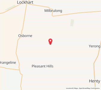 Map of Lallahrook, New South Wales