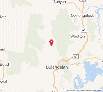 Map of Markwell, New South Wales