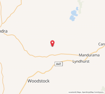 Map of Molongulli, New South Wales