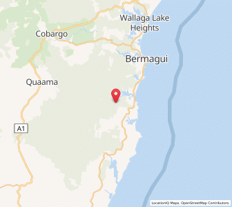 Map of Murrah, New South Wales
