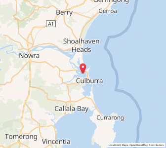 Map of Orient Point, New South Wales