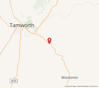 Map of Piallamore, New South Wales
