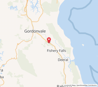Map of Quingilli, Queensland