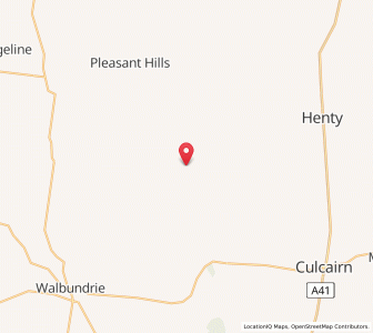 Map of Ryan, New South Wales