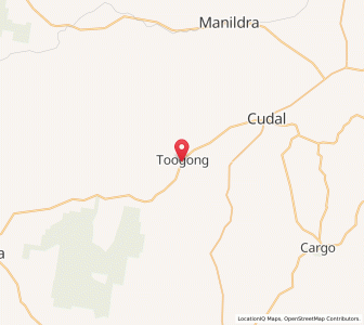Map of Toogong, New South Wales