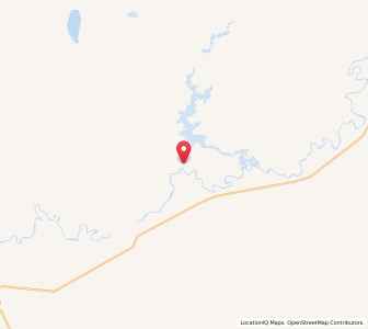 Map of Warrego River, Queensland