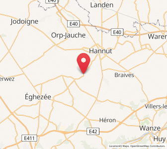Map of Ambresin, Wallonia