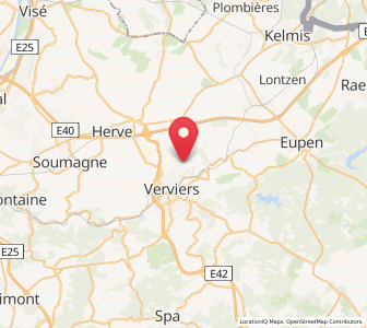 Map of Andrimont, Wallonia