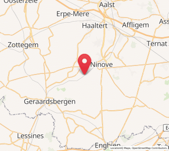 Map of Appelterre-Eichem, Flanders