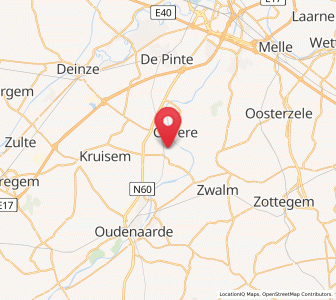 Map of Asper, Flanders