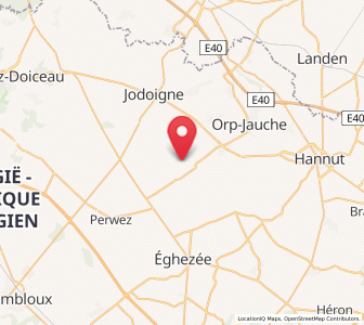 Map of Autre-Église, Wallonia