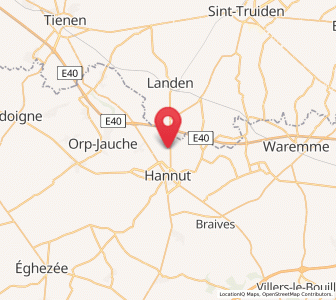 Map of Avernas-le-Bauduin, Wallonia