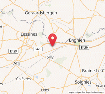 Map of Bassilly, Wallonia