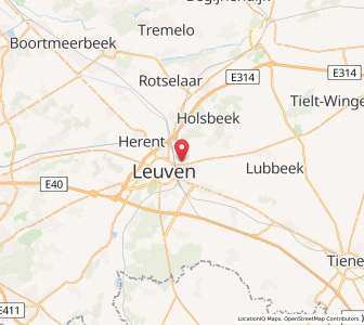 Map of Blauwput, Flanders
