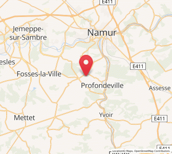 Map of Bois-de-Villers, Wallonia