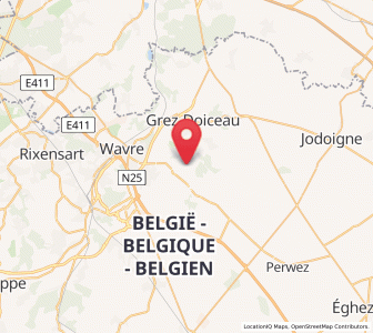 Map of Bonlez, Wallonia