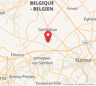 Map of Bossière, Wallonia