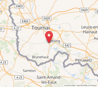 Map of Bruyelle, Wallonia
