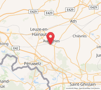 Map of Ellignies-Sainte-Anne, Wallonia
