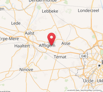 Map of Essene, Flanders