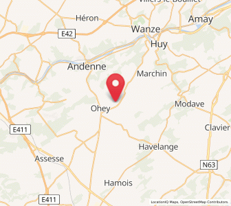 Map of Haillot, Wallonia